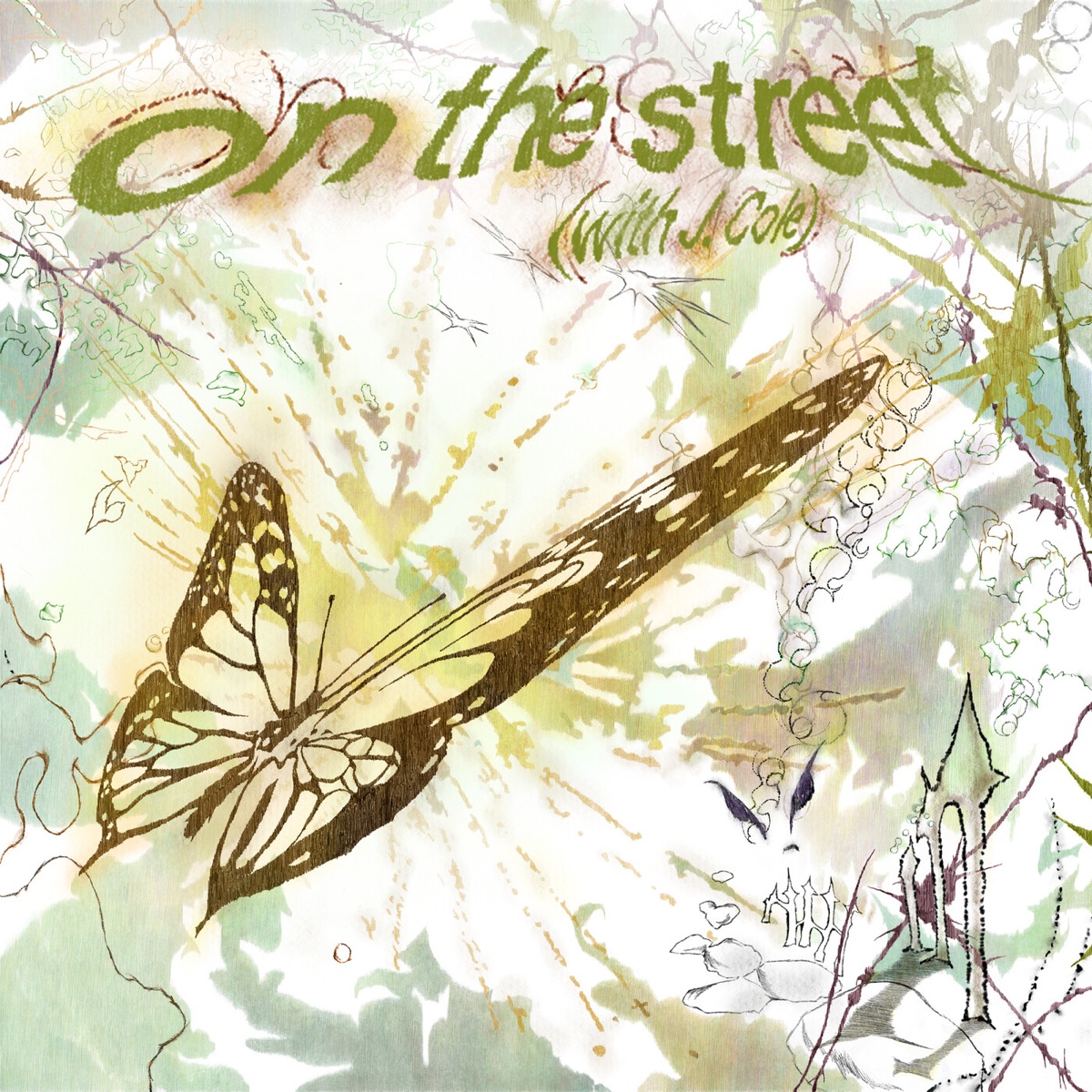 on the street - Single by j-hope & J. Cole album cover