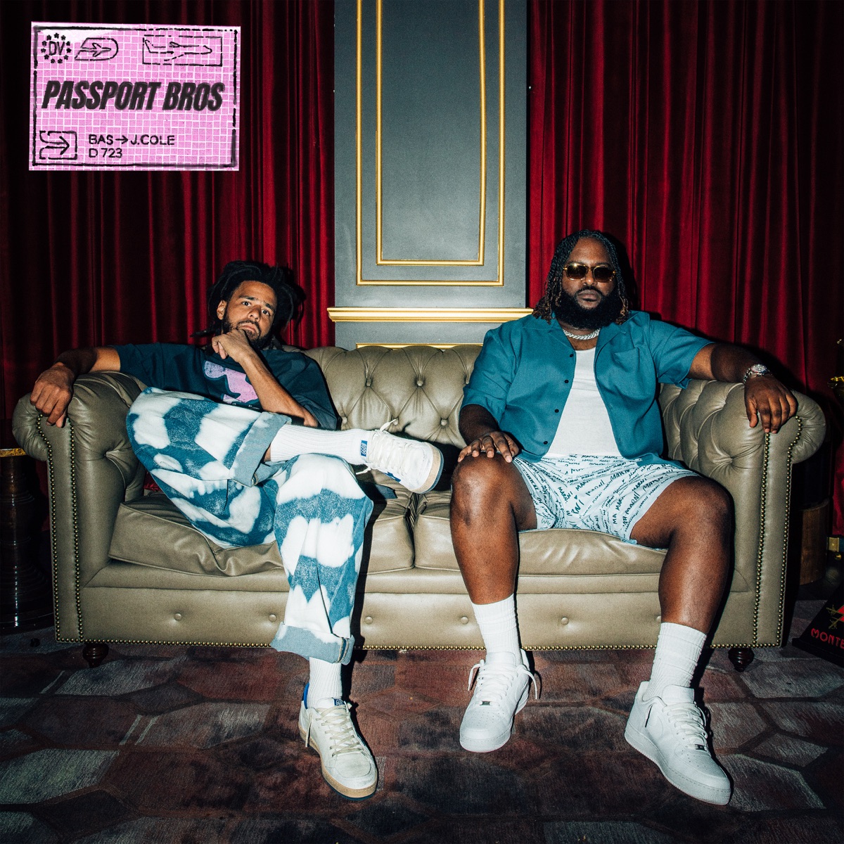 Passport Bros - Single by Bas & J. Cole album cover artwork