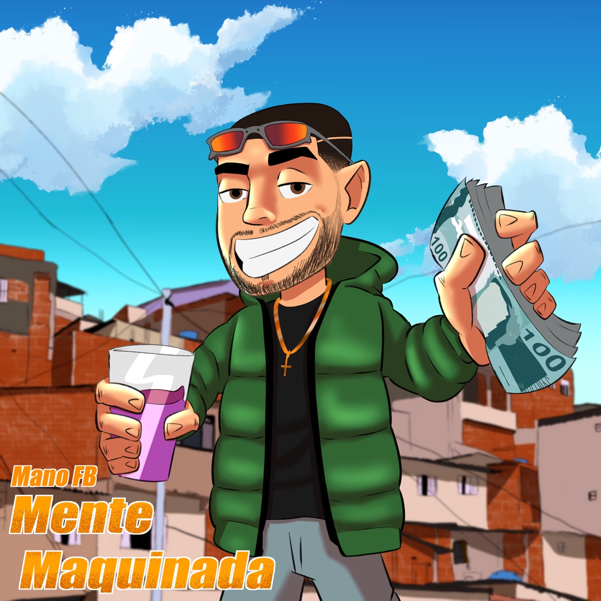 Mente Maquinada by MANO FB & DJ KAIO7 album cover