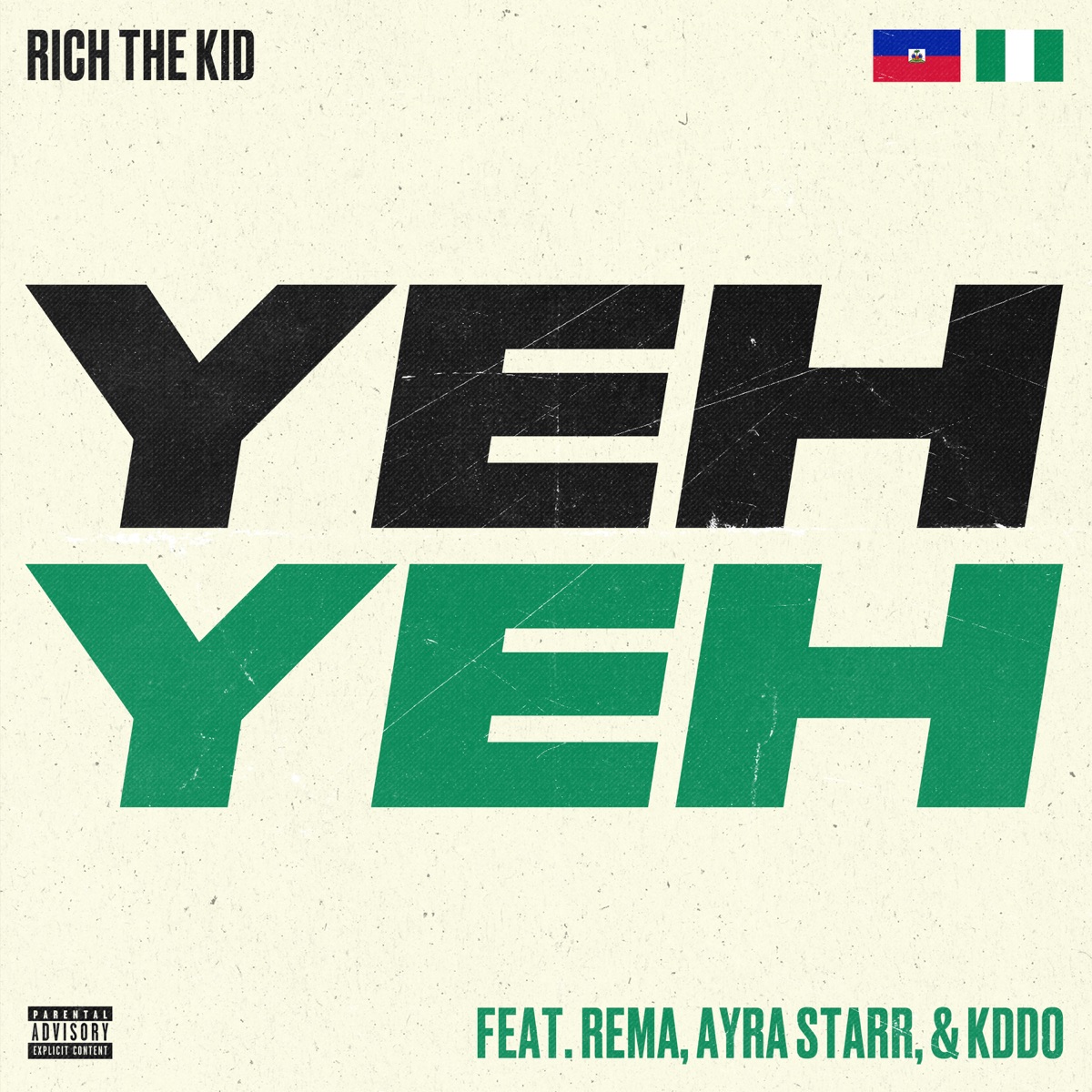 Yeh Yeh (feat. Rema, Ayra Starr & KDDO) - Single by Rich The Kid album cover