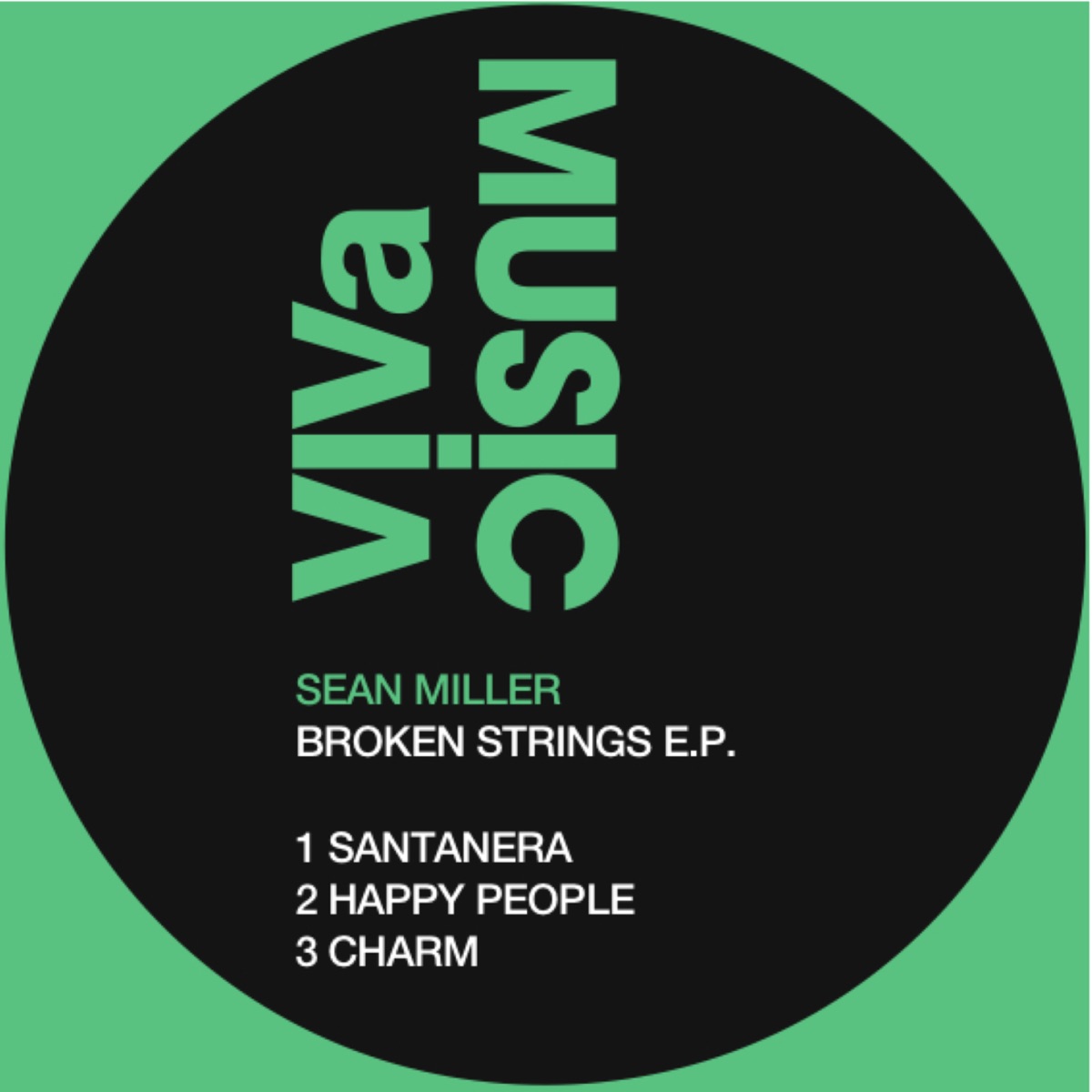 Broken Strings - EP by Sean Miller album cover