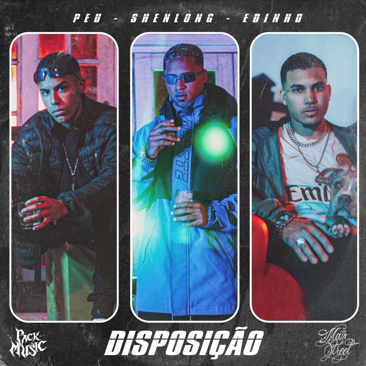 Disposição (feat. Peu & Biduzen) - Single by Pack Music, Edinho & Shenlong album cover