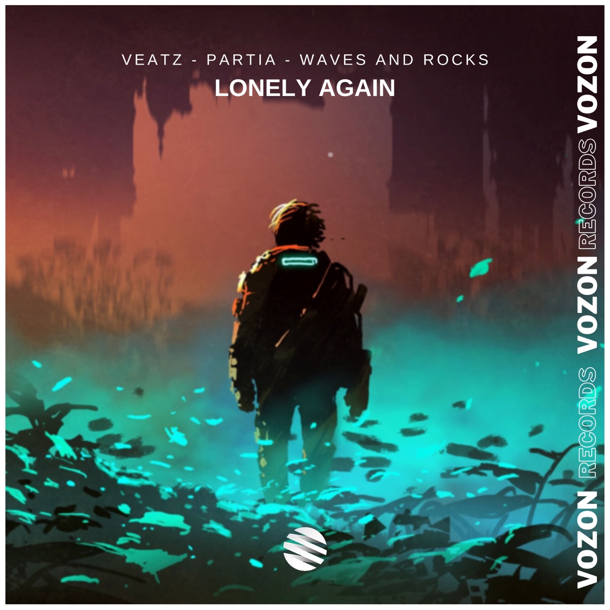 Lonely Again - Single by VEATZ, PARTIA & Waves And Rocks album cover