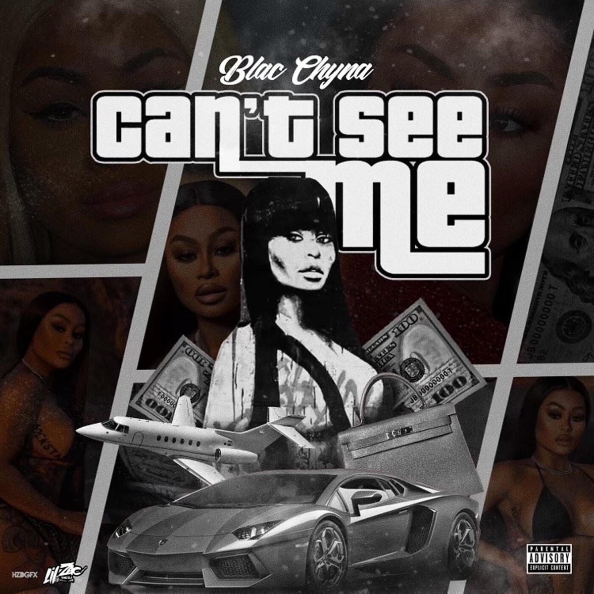 Can't See Me - Single by Blac Chyna album cover