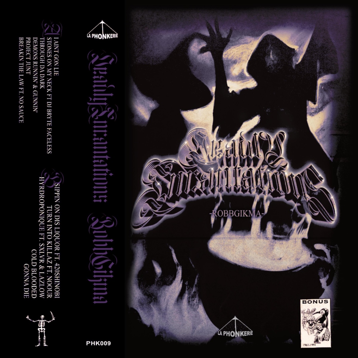 Deadly Incantations by Robbgikma album cover