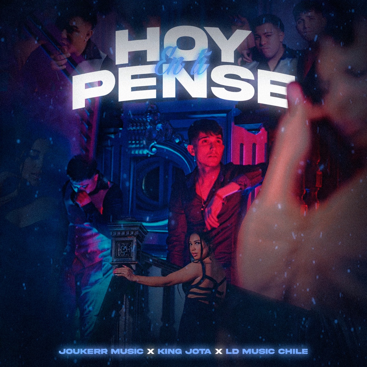 Hoy Pensé en Ti - Single by LD Music Chile, Joukerr Music & King Jota album cover