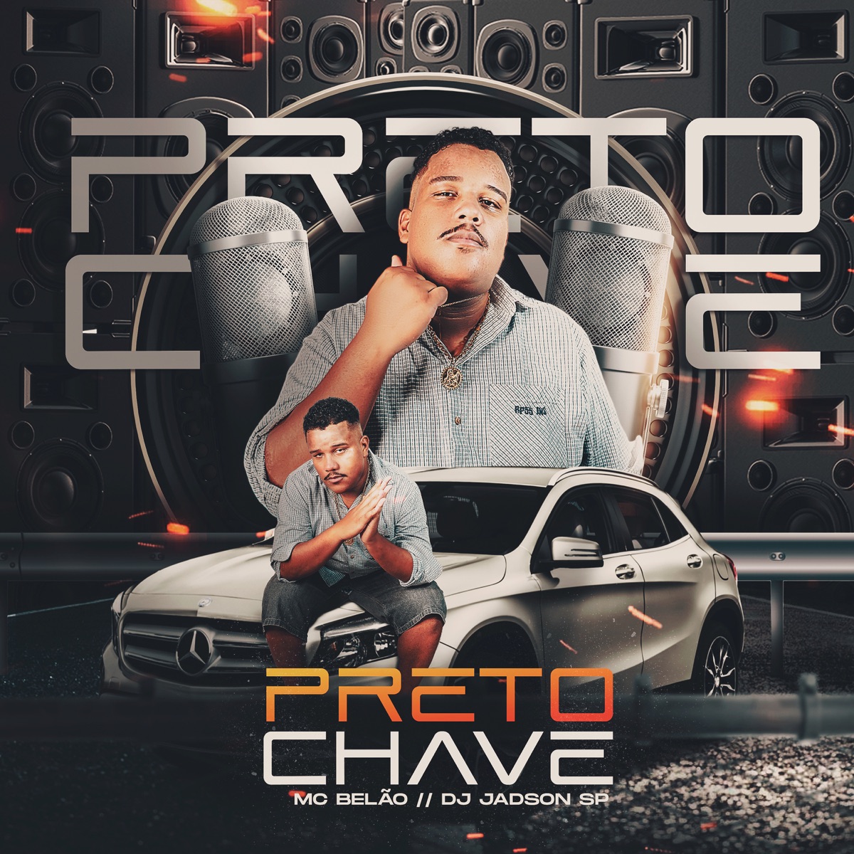 Preto Chave - Single by MC Belão album cover