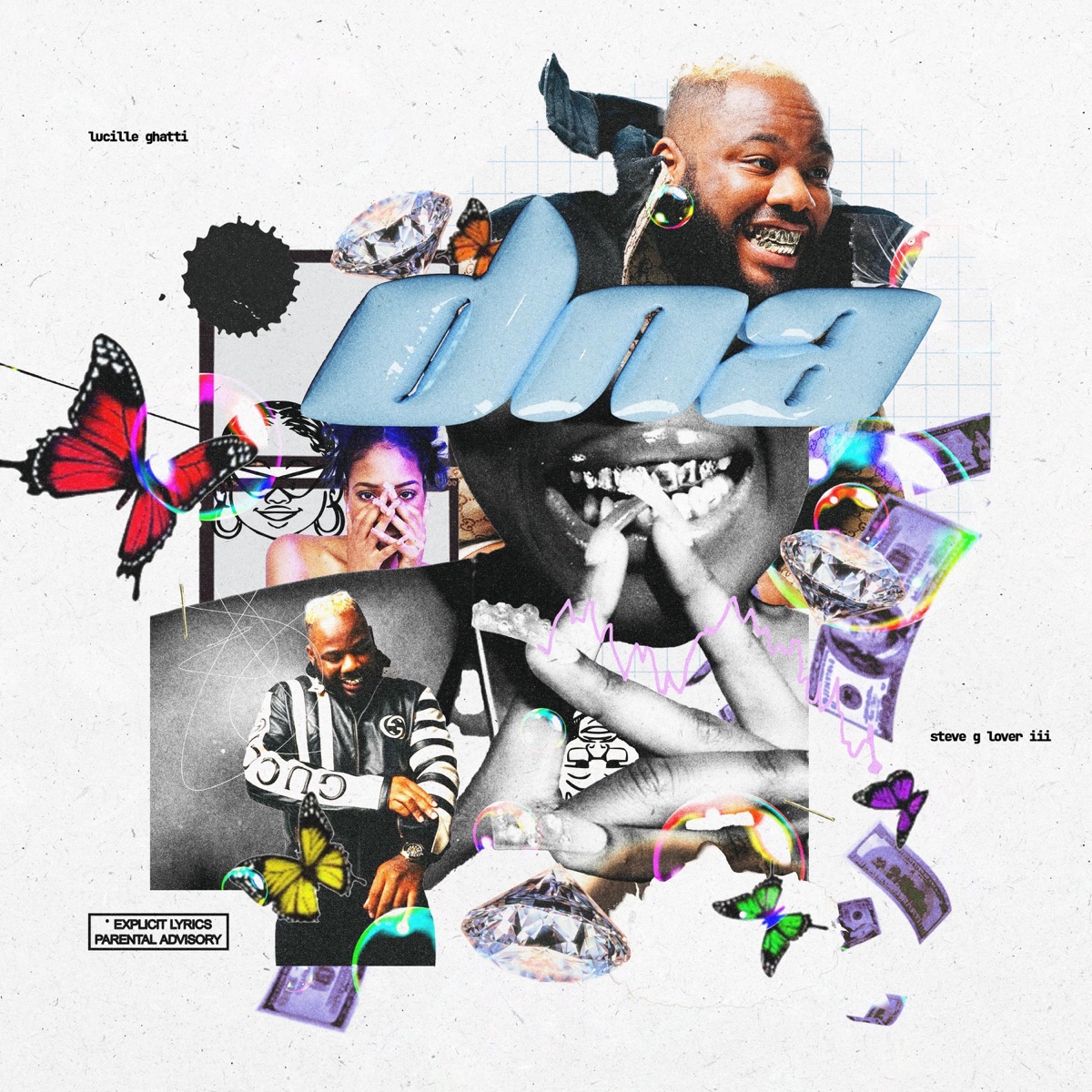 Drugz N' Alkohol by Steve G. Lover III & Lucille Ghatti album cover