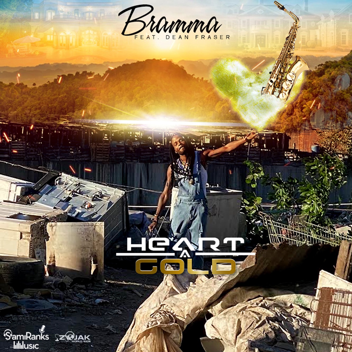Heart A Gold - Single by Bramma & Dean Fraser album cover