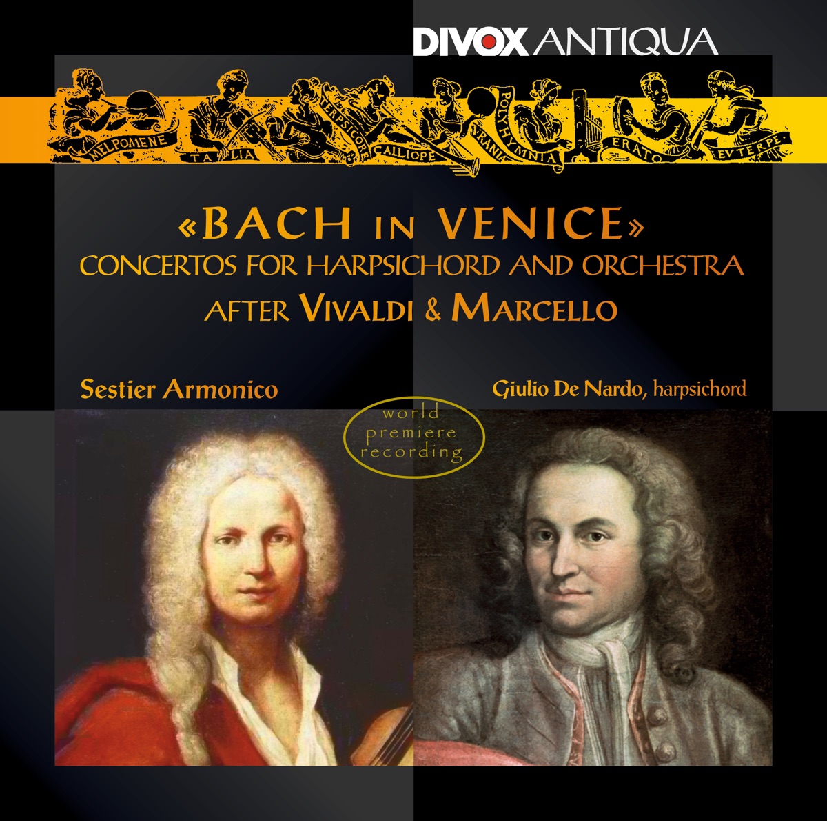 Bach in Venice by Sestier Armonico & Giulio De Nardo album cover
