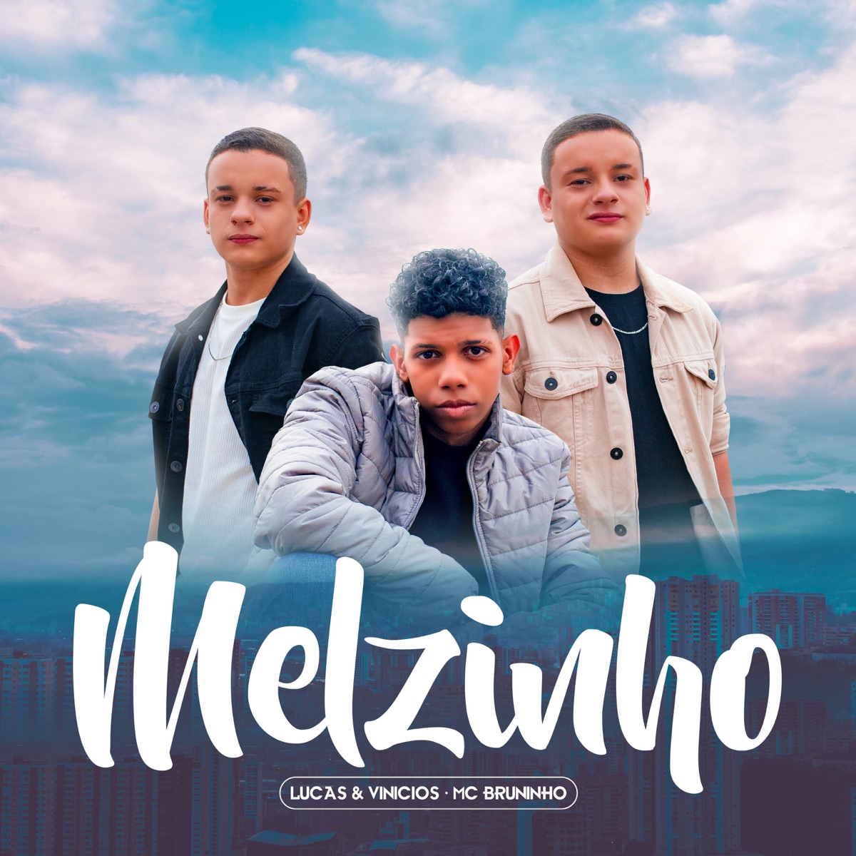 Melzinho (feat. MC Bruninho) - Single by Lucas & Vinicios album cover