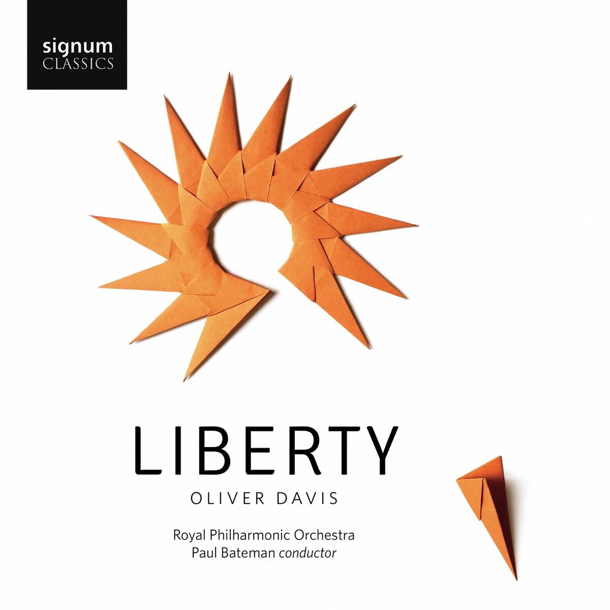 Oliver Davis: Liberty by Royal Philharmonic Orchestra & Paul Bateman album cover
