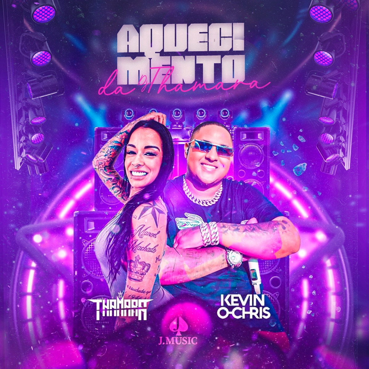 Aquecimento da Dj Thamara - Single by MC Kevin O Chris & DJ Thamara album cover