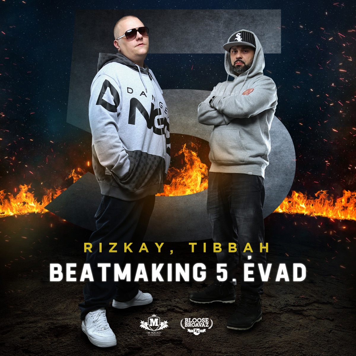 Beatmaking 5. Évad - EP by Rizkay & Tibbah album cover