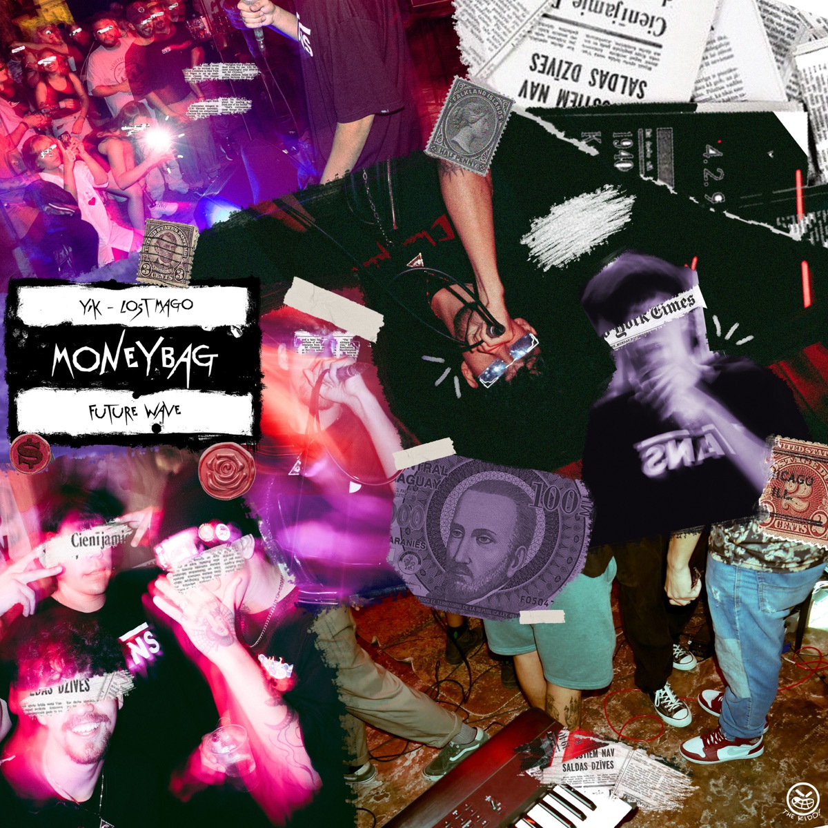 MONEYBAG - Single by Lost Mago & Yīk album cover