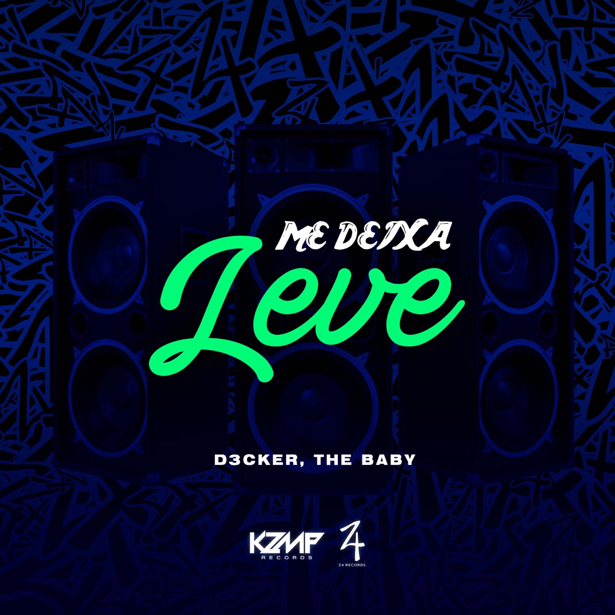 Me Deixa Leve - Single by D3cker & The Baby album cover