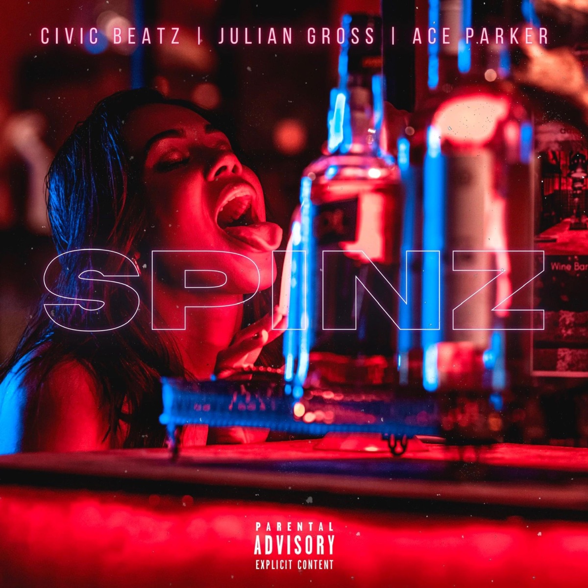 SPINZ (feat. Civic Beatz & Ace Parker) - Single by Julian Gross album cover