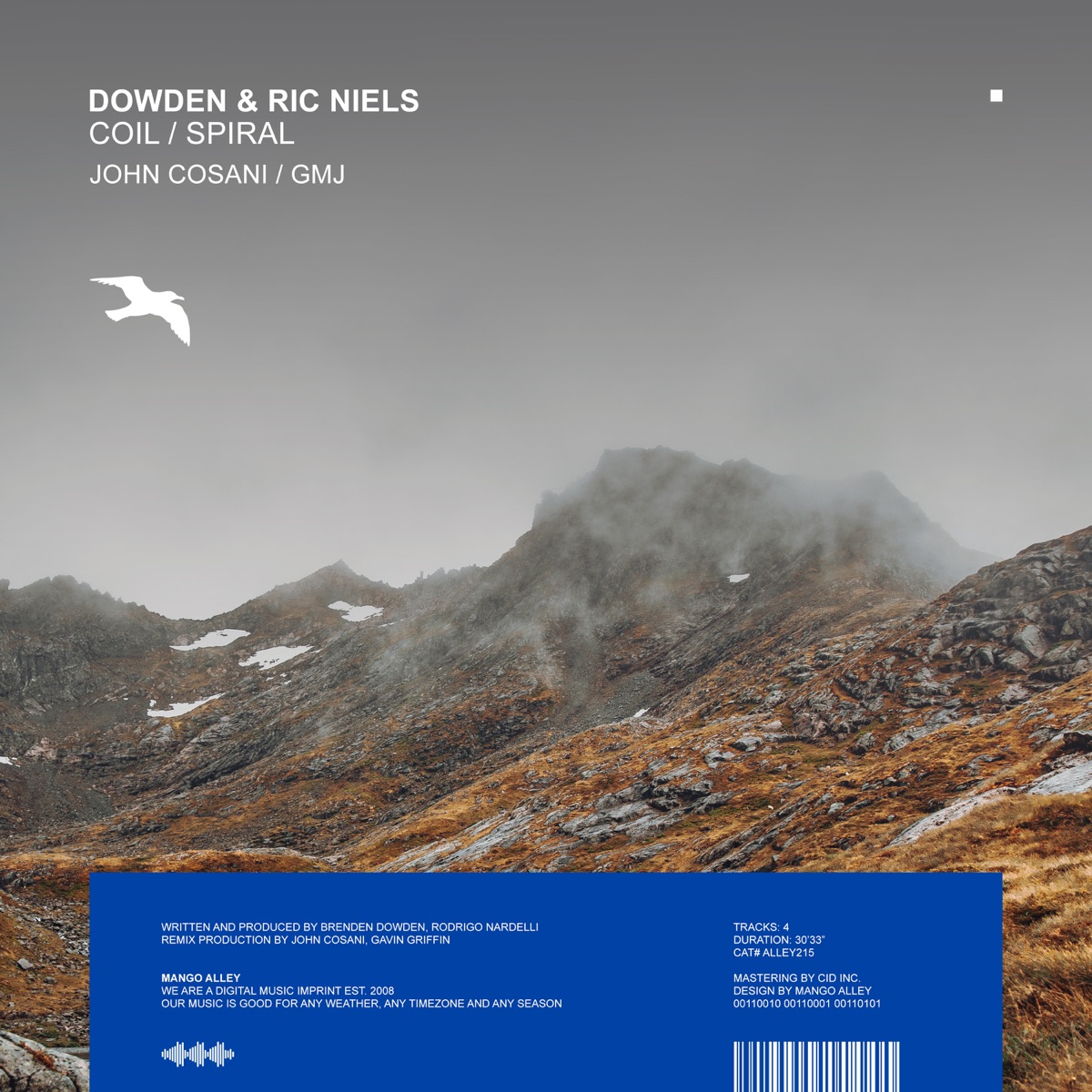 Coil / Spiral by Ric Niels, Dowden & John Cosani album cover