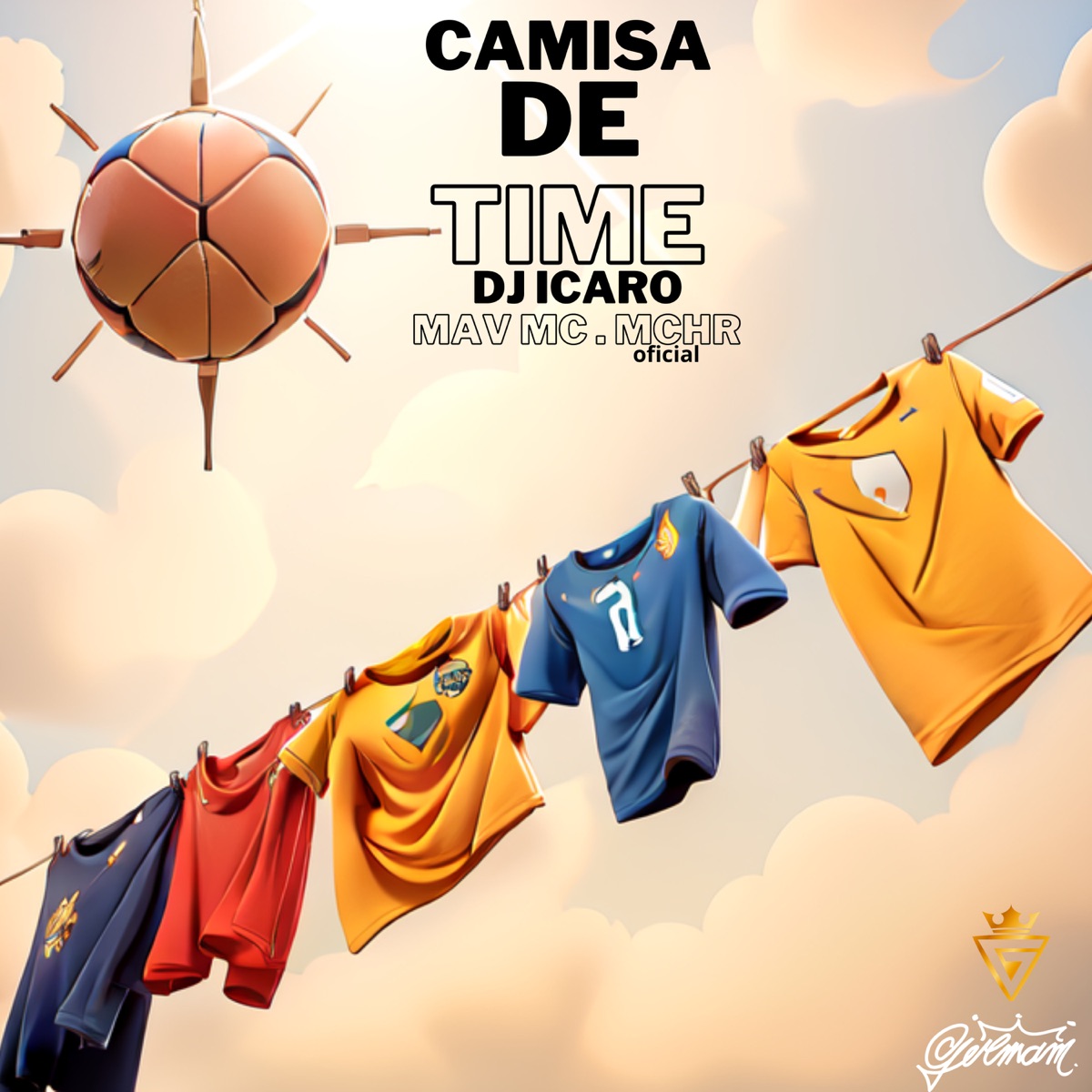 Camisa de Time - Single by Dj Ícaro, MC HR OFICIAL, mav mc & Germam album cover