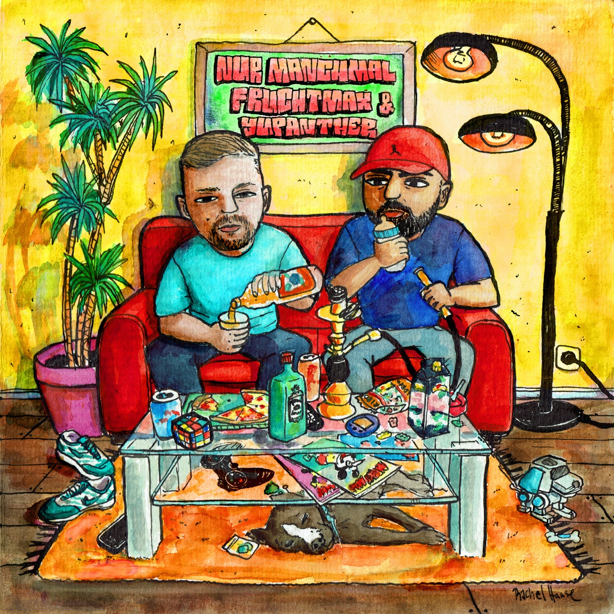 Nur manchmal - Single by YuPanther & Fruchtmax album cover