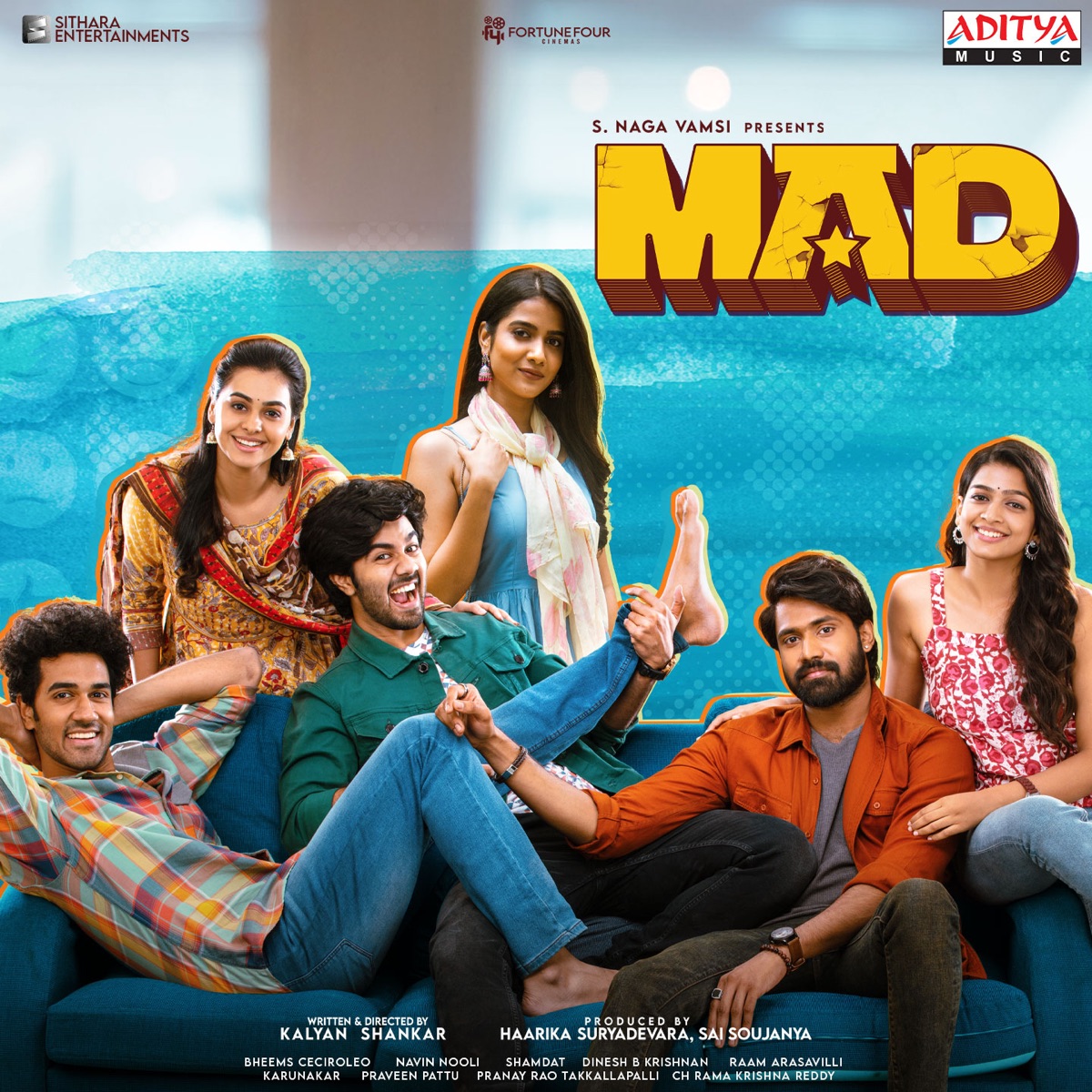MAD (Original Motion Picture Soundtrack) - EP by Bheems Ceciroleo & Bhasakarabhatla album cover