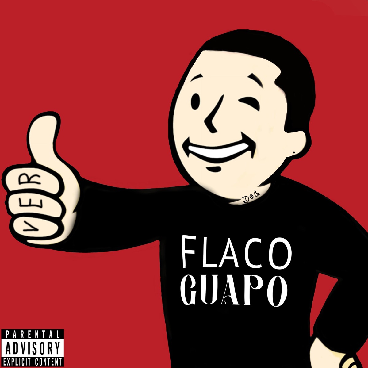 Flaco Guapo - Single by Gallo Con Tennis album cover