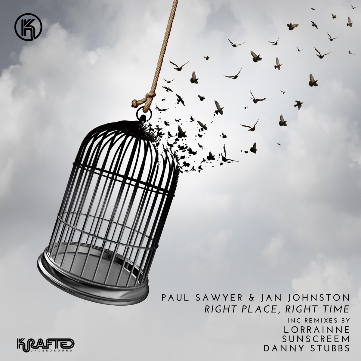 Right Place, Right Time by Jan Johnston & Paul Sawyer album cover