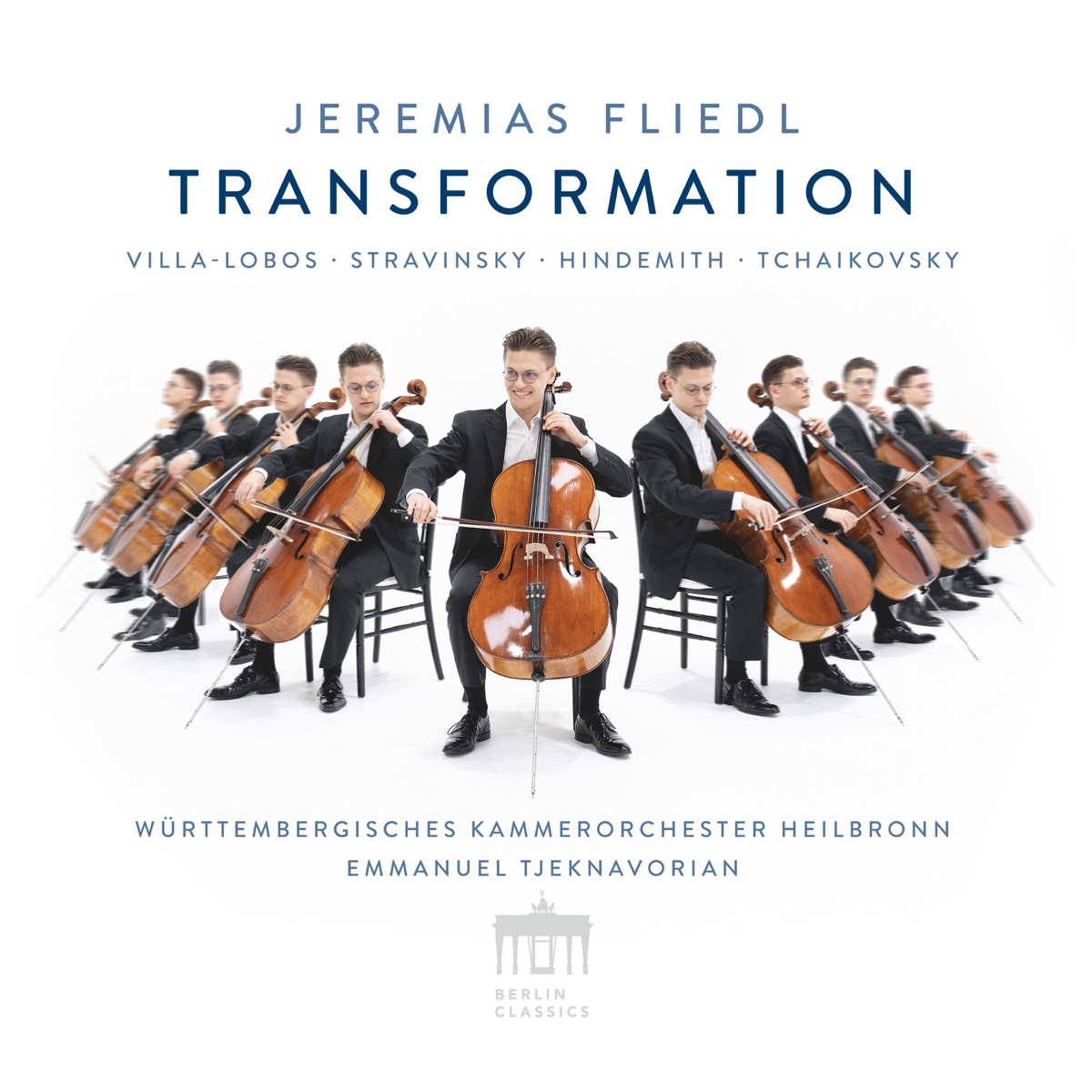 Transformation by Jeremias Fliedl, Württemberg Chamber Orchestra Heilbronn & Emmanuel Tjeknavorian album cover