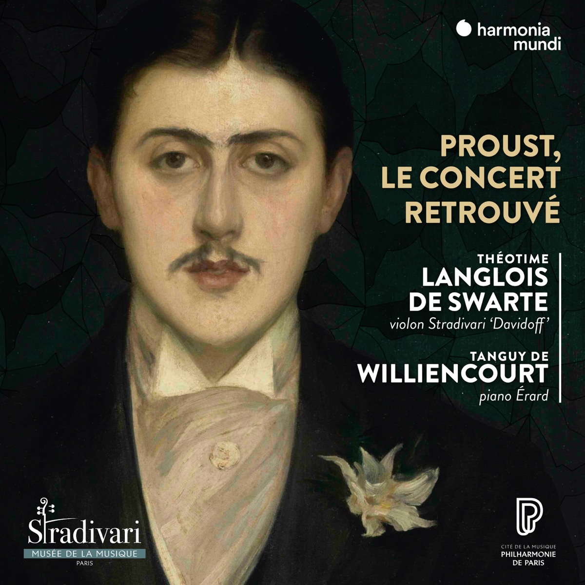 A concert at the time of Proust by Tanguy de Williencourt & Théotime Langlois de Swarte album cover
