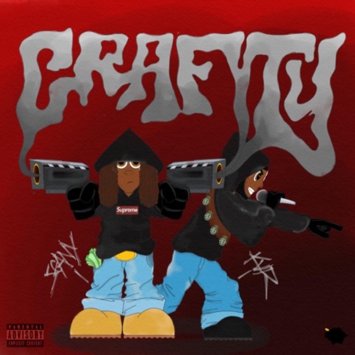 Crafty (feat. Kur) - Single by $eany Rogers album cover artwork