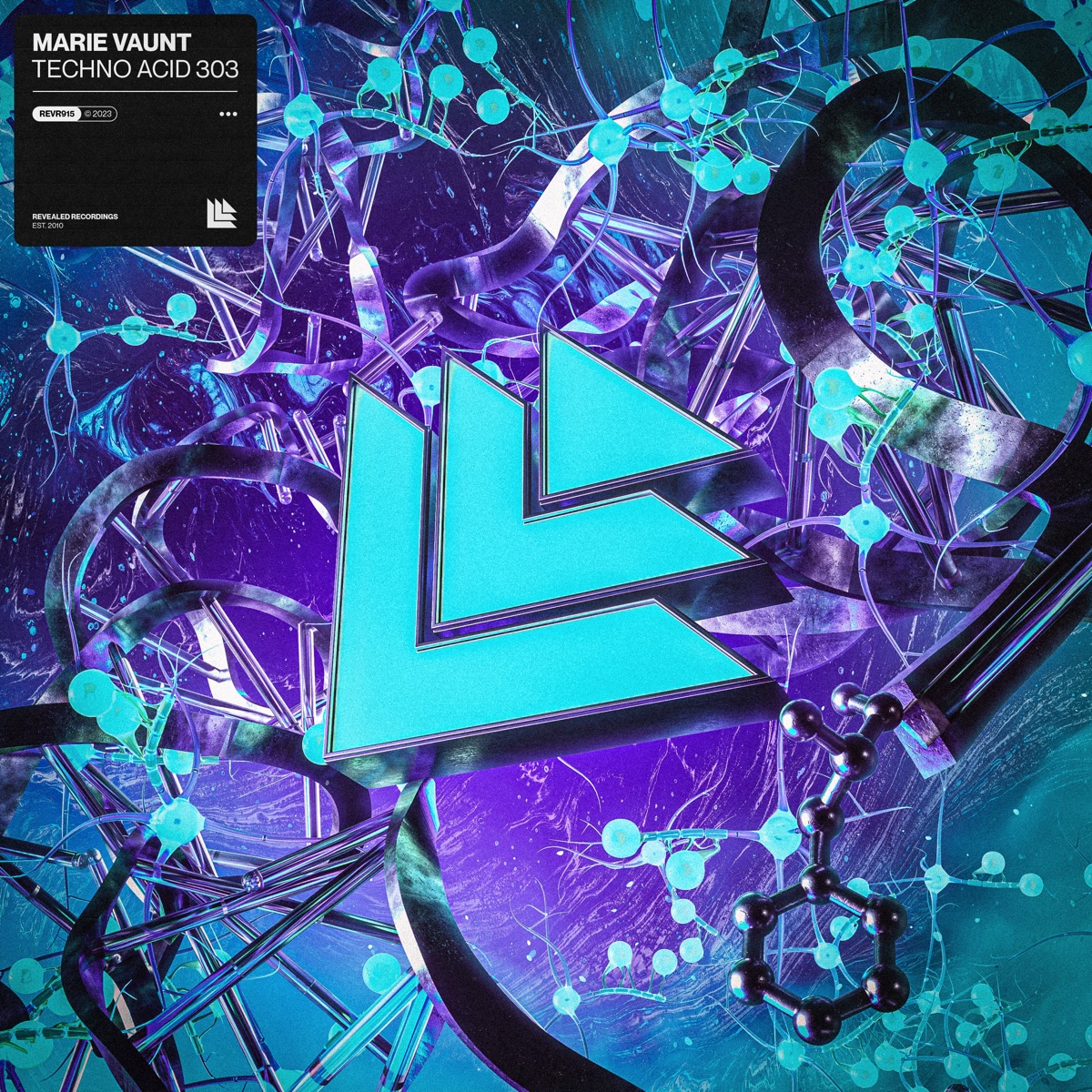 Techno Acid 303 - Single by Marie Vaunt album cover