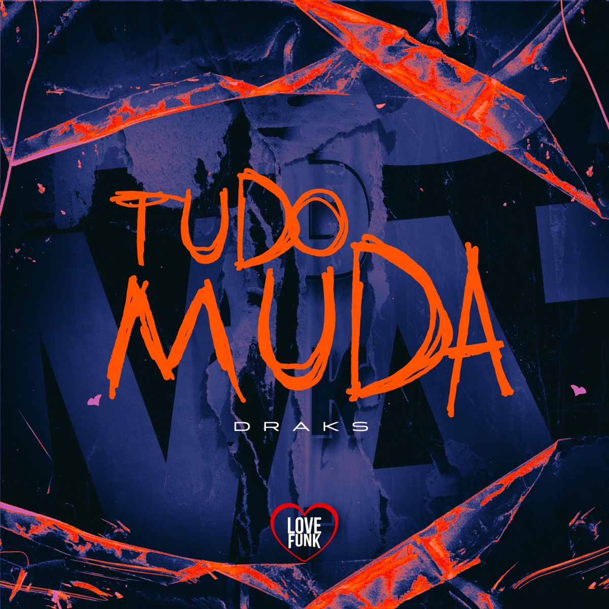 Tudo Muda - Single by drak$ & DJ L MARTINS album cover