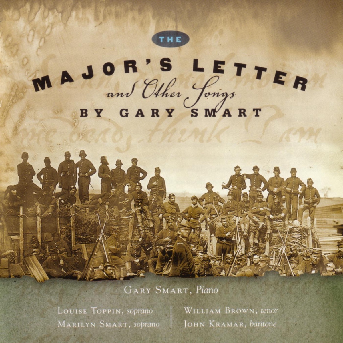Gary Smart: The Major's Letter by Louise Toppin album cover