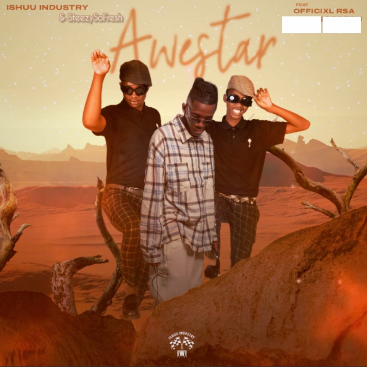 Awestar (feat. Officixl Rsa) - Single by Ishuu Industry & SteezySoFresh album cover