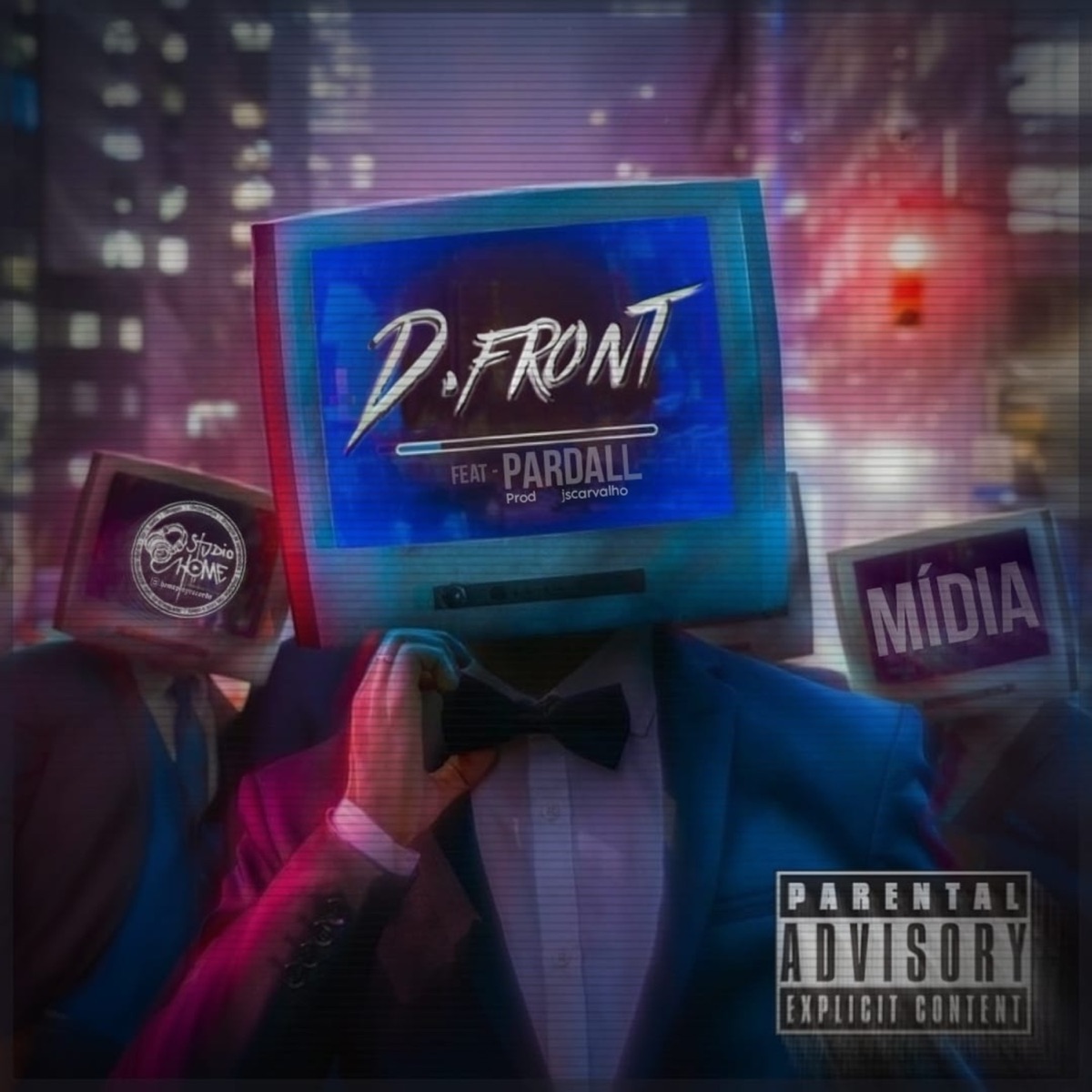 Mídia (feat. Pardall Oficial) - Single by D Front album cover