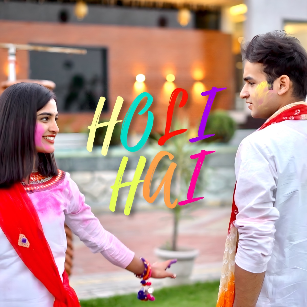 Holi Hai - Single by Krishna Shukla & Moksh Sharma album cover