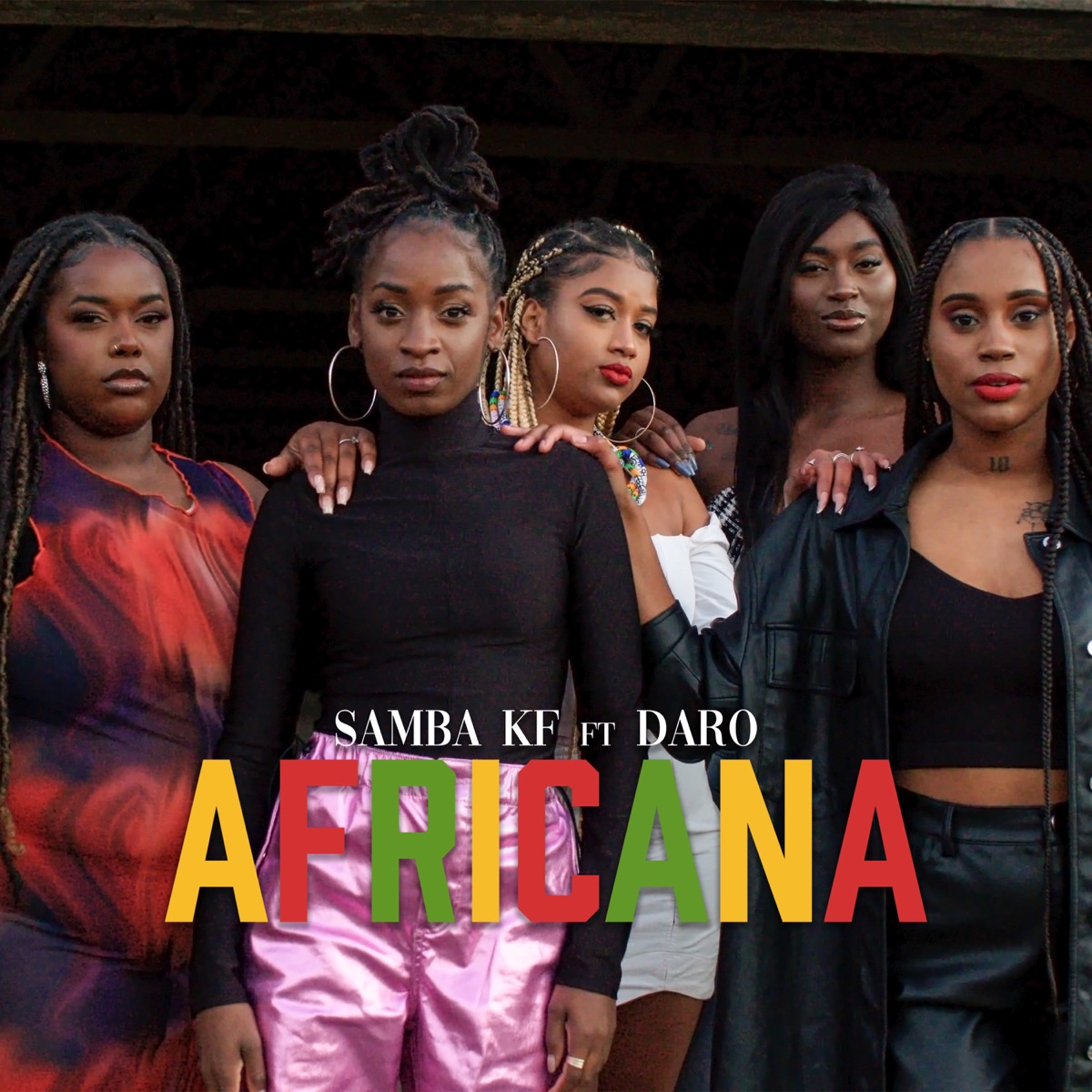 Africana (feat. Daro) - Single by Samba KF album cover