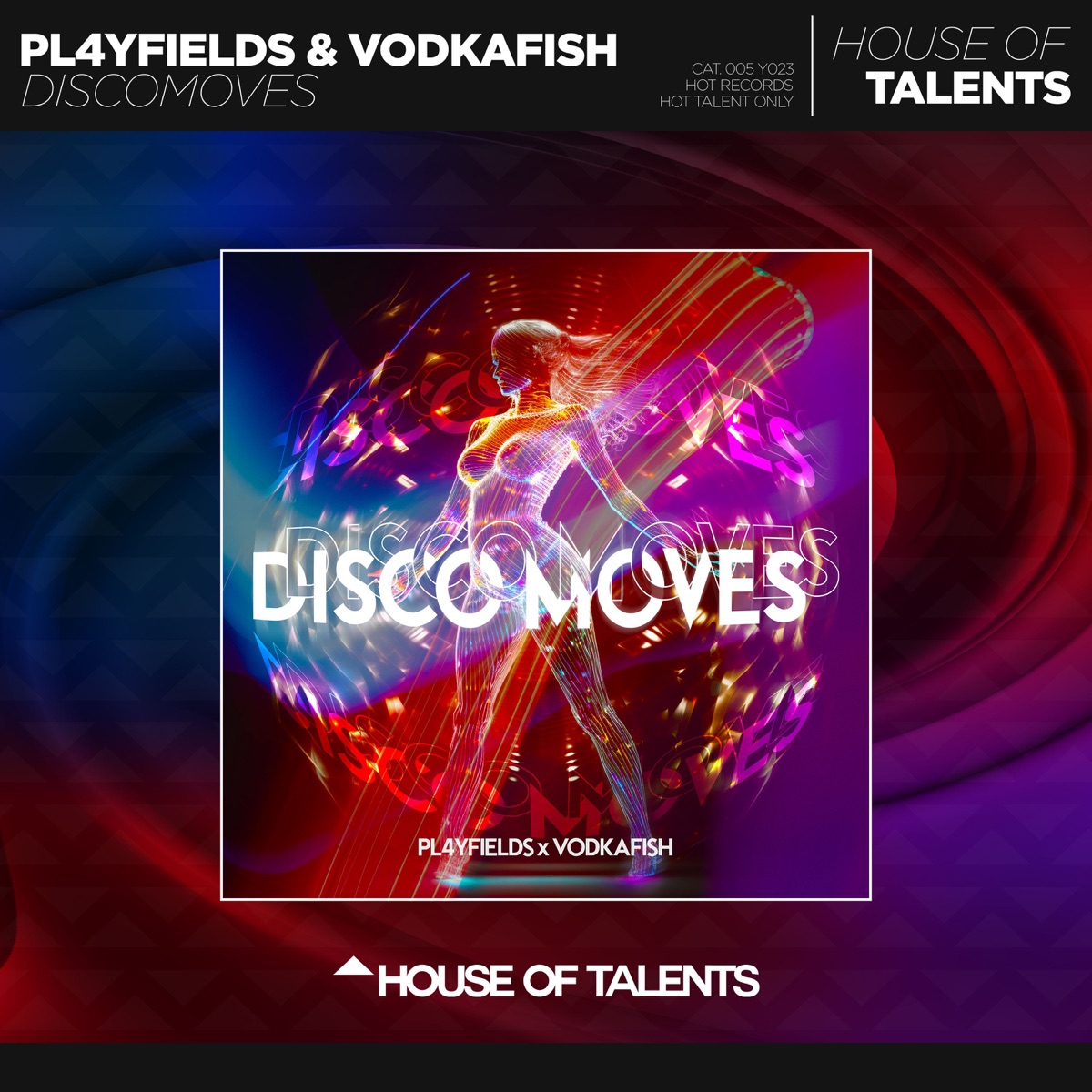 Disco Moves - Single by PL4YFIELDS & Vodkafish album cover