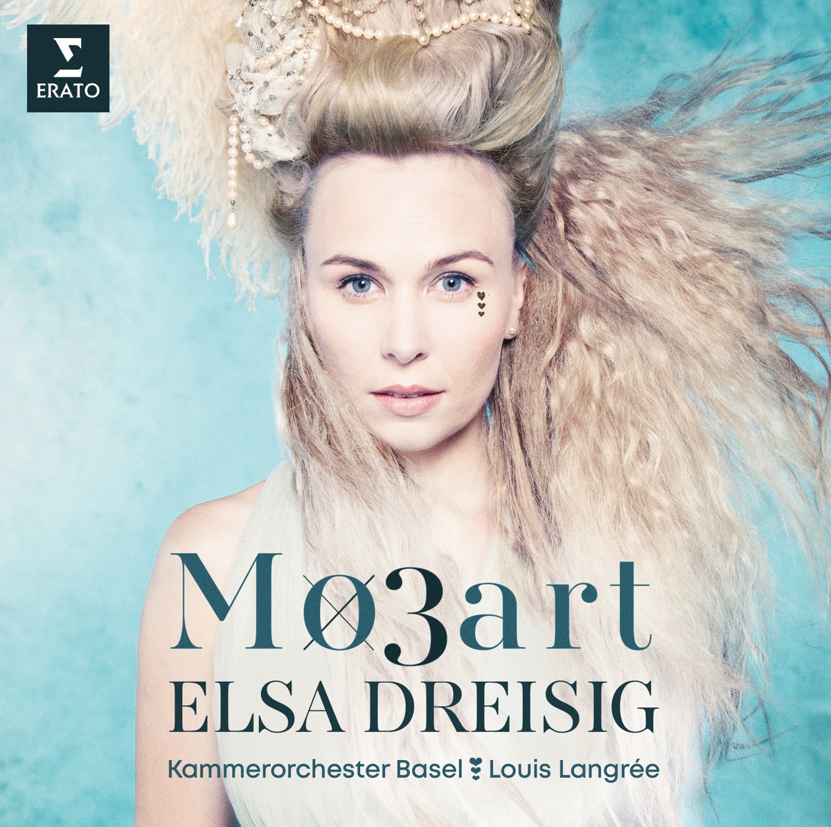 Mozart x 3 by Elsa Dreisig, Kammerorchester Basel & Louis Langrée album cover