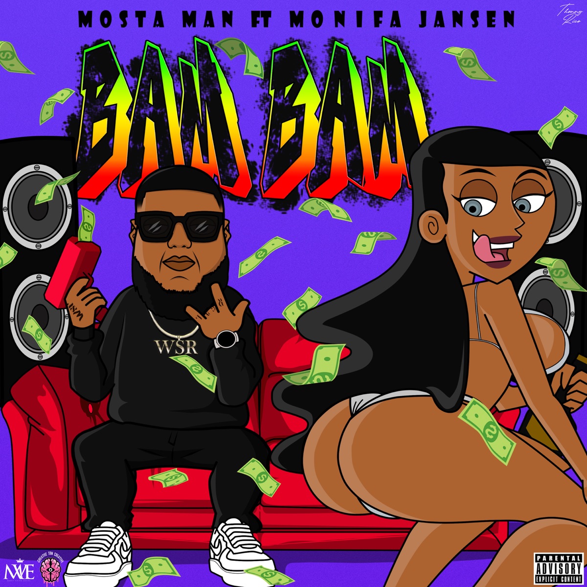 Bam Bam (feat. Monifa Jansen) - Single by Mosta Man album cover