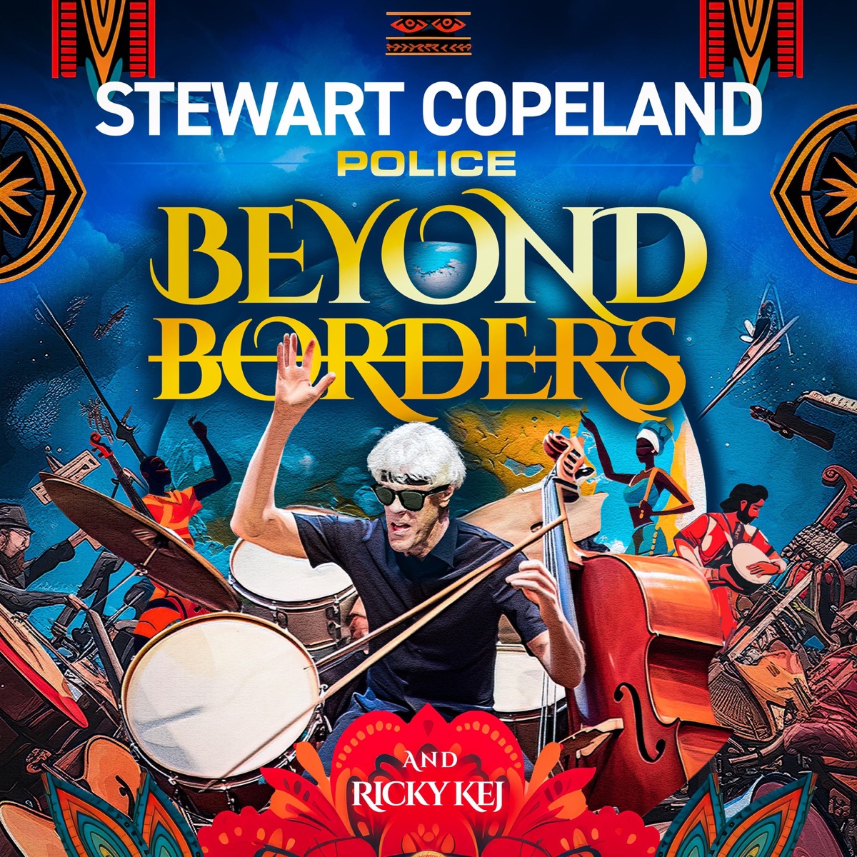 Police Beyond Borders (Apple Exclusive) by Stewart Copeland & Ricky Kej album cover