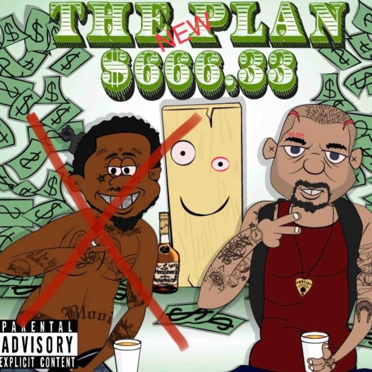 The New Plan - Single by Hoodstar Dreamz album cover