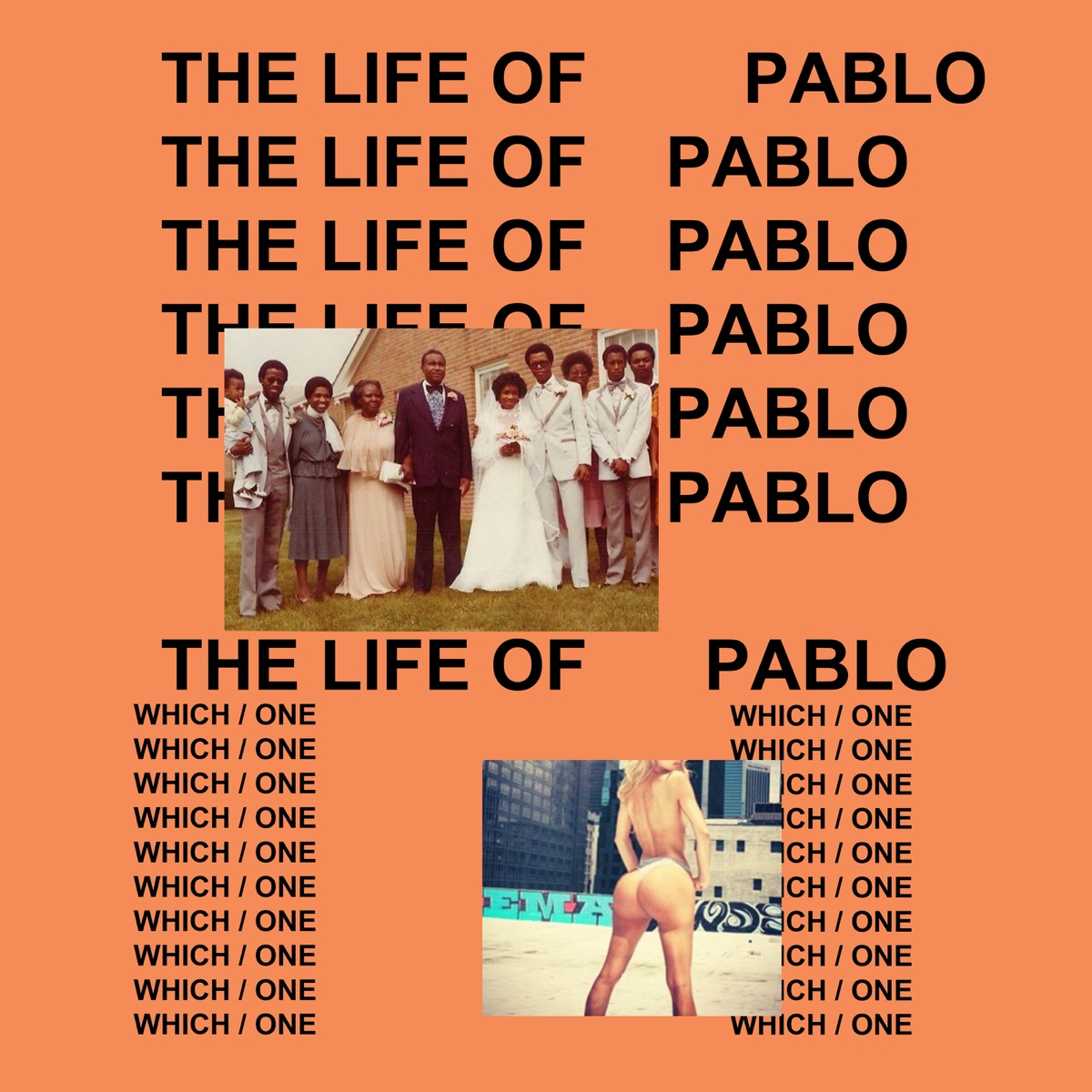 The Life of Pablo by Kanye West album cover