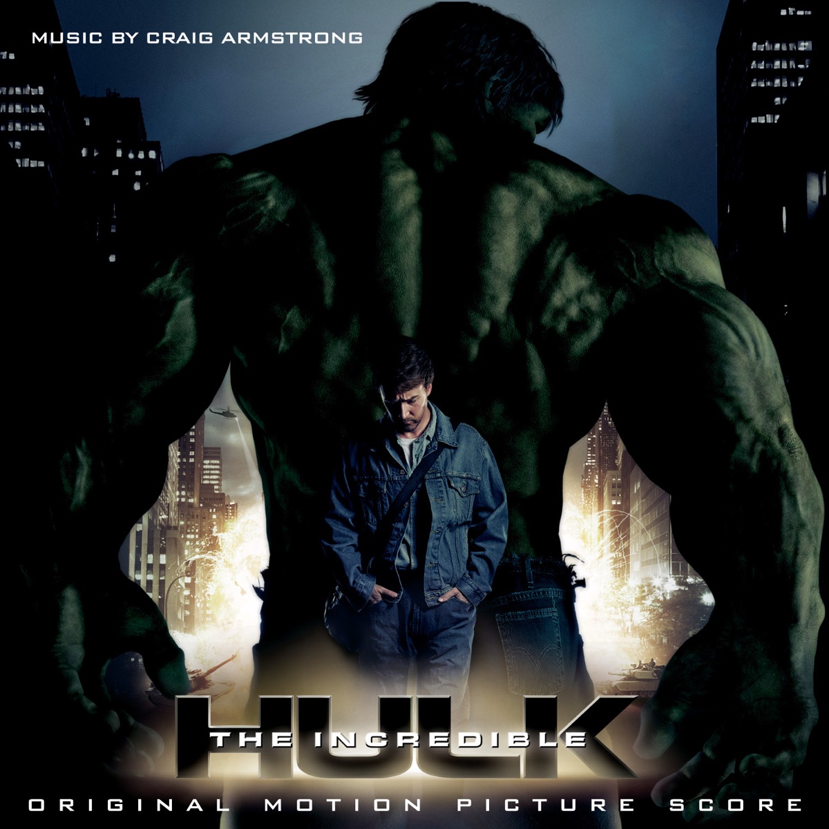 The Incredible Hulk by Craig Armstrong album cover