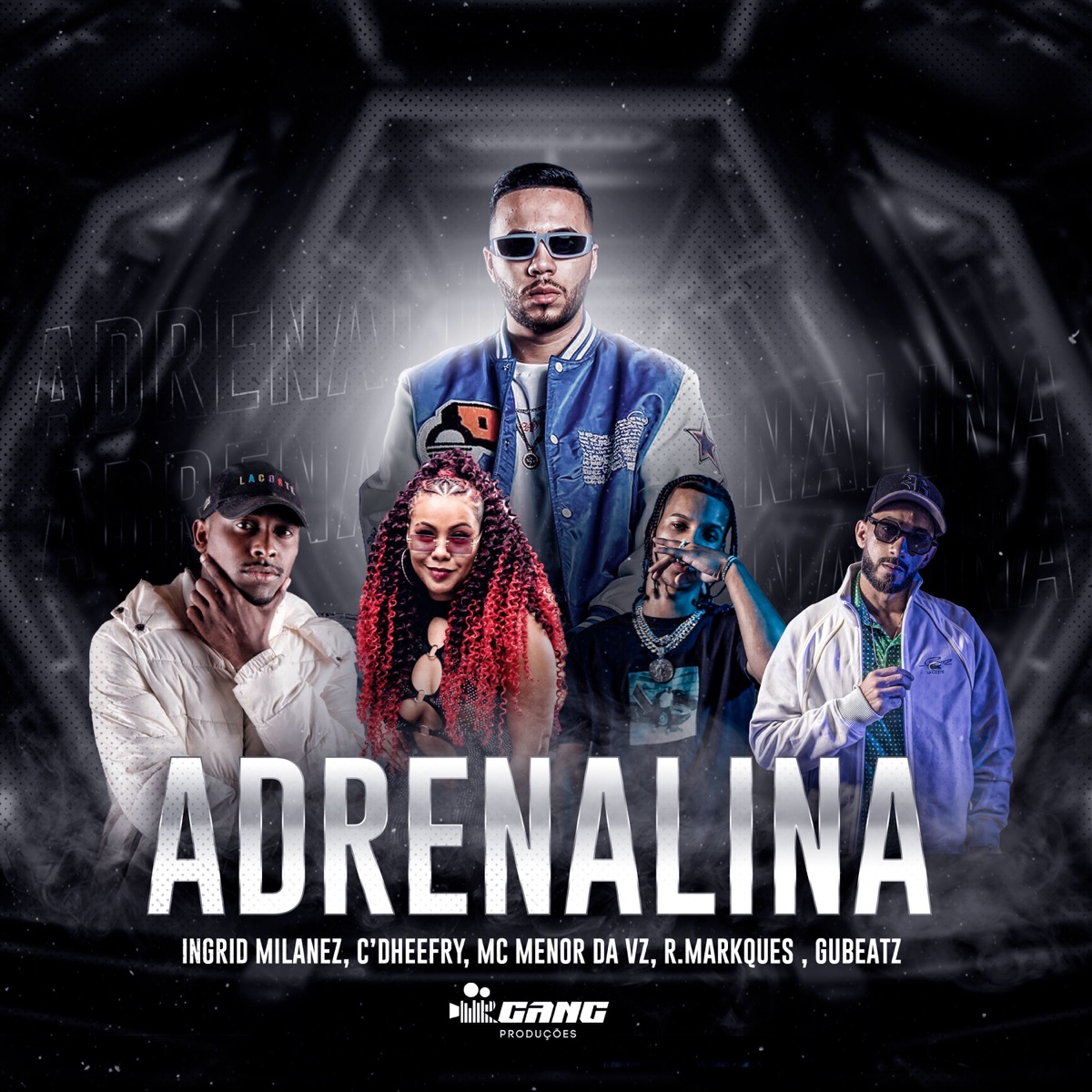 Adrenalina (feat. Ingrid Milanez & MC Menor Da VZ) - Single by RMarkques, C'Dheefry & Gubeatz album cover