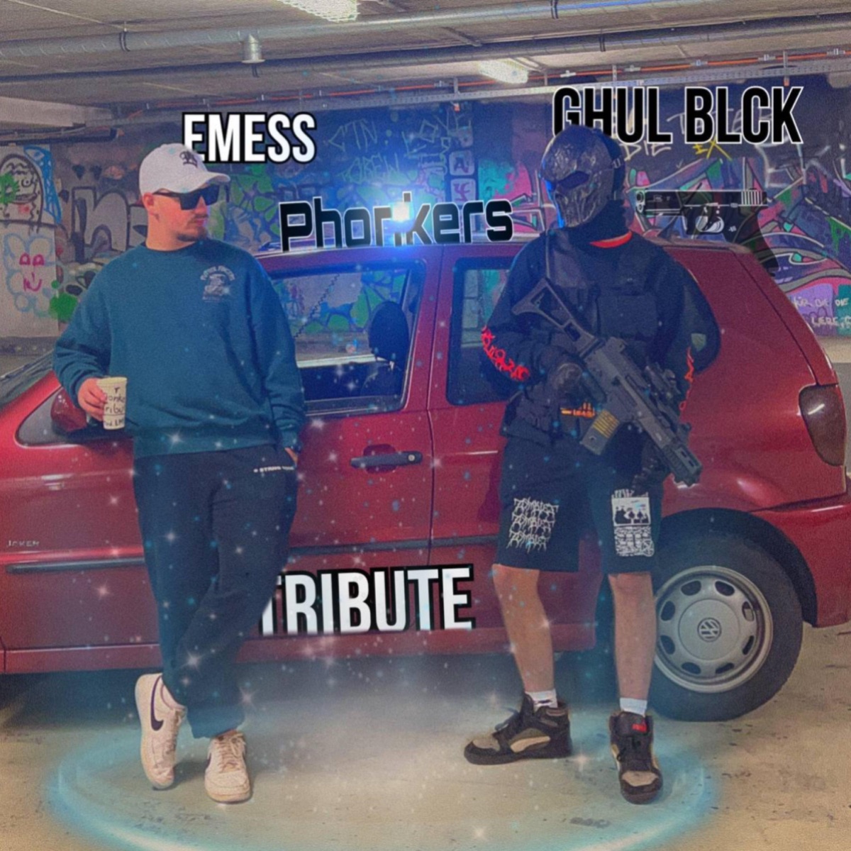 Phonkers Tribute (feat. EMESS) - Single by GHUL BLCK album cover
