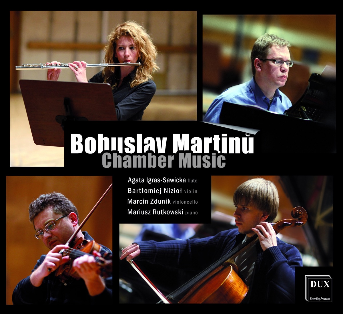 Bohuslav Martinů: Chamber Music by Bartek Niziol, Marcin Zdunik, Mariusz Rutkowski & Agata Igras album cover