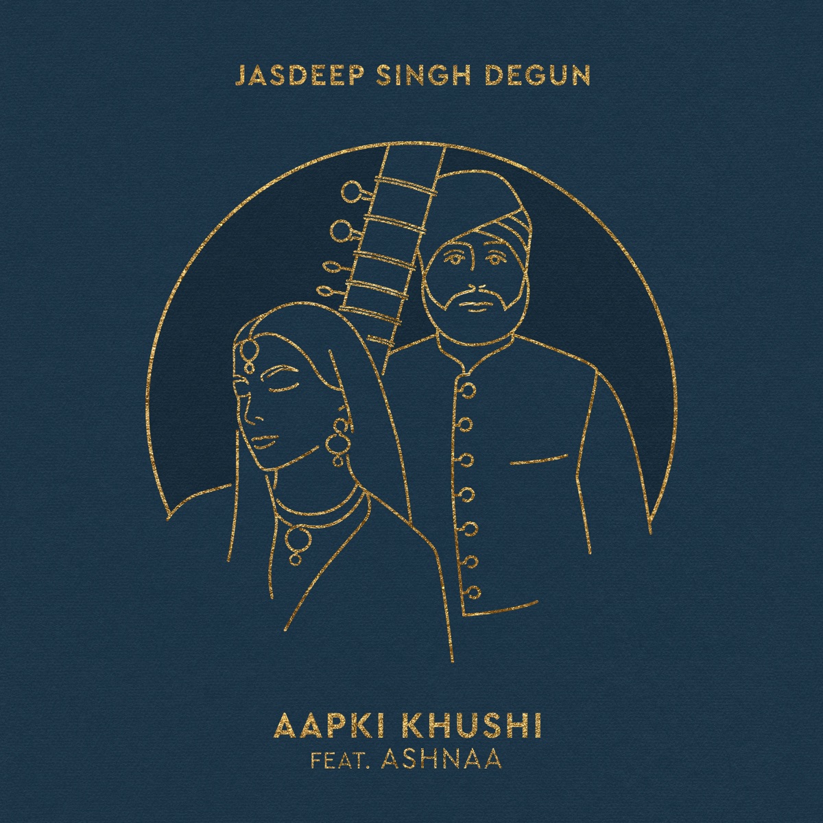 Aapki Khushi (feat. Ashnaa) - Single by Jasdeep Singh Degun album cover