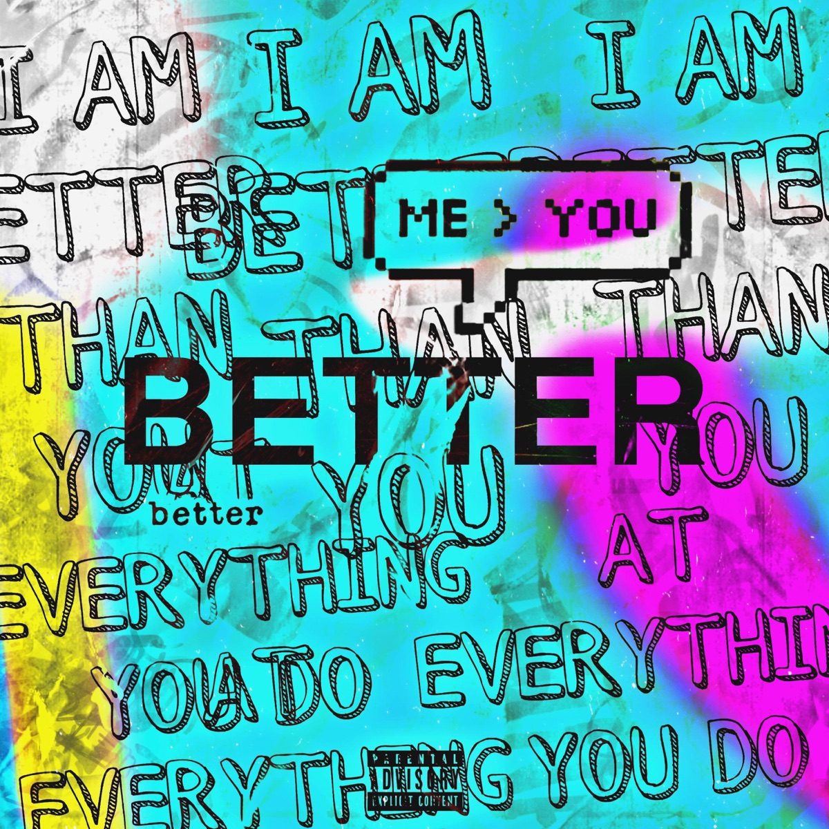 Me > You by Sippinjuiceluke album cover