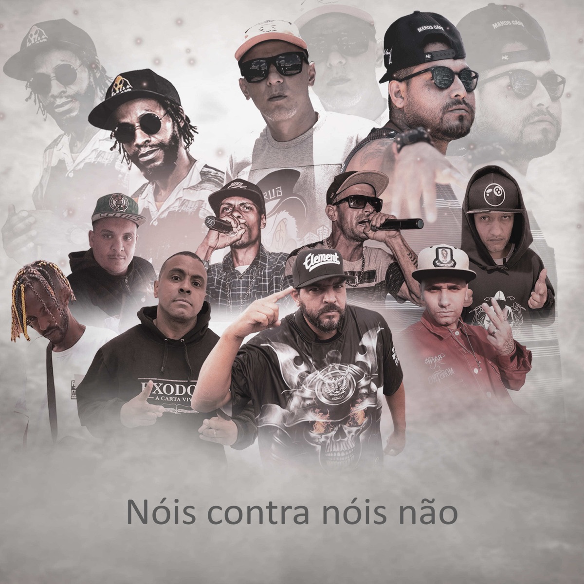 Nóis Contra Nóis Não - Single by Nolts MC, Zadrope MC, Mano DR, Rapper Edi-e, Kviuna, Avalanche, Monstrezze & Juninho do Rep album cover